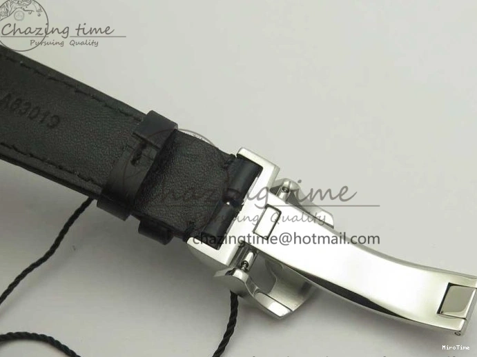 MIROTIME 0227 Seasonal Portuguese Tourbillon IW5463 SS ZF Best Edition Blue Dial on Black Leather Strap 7171